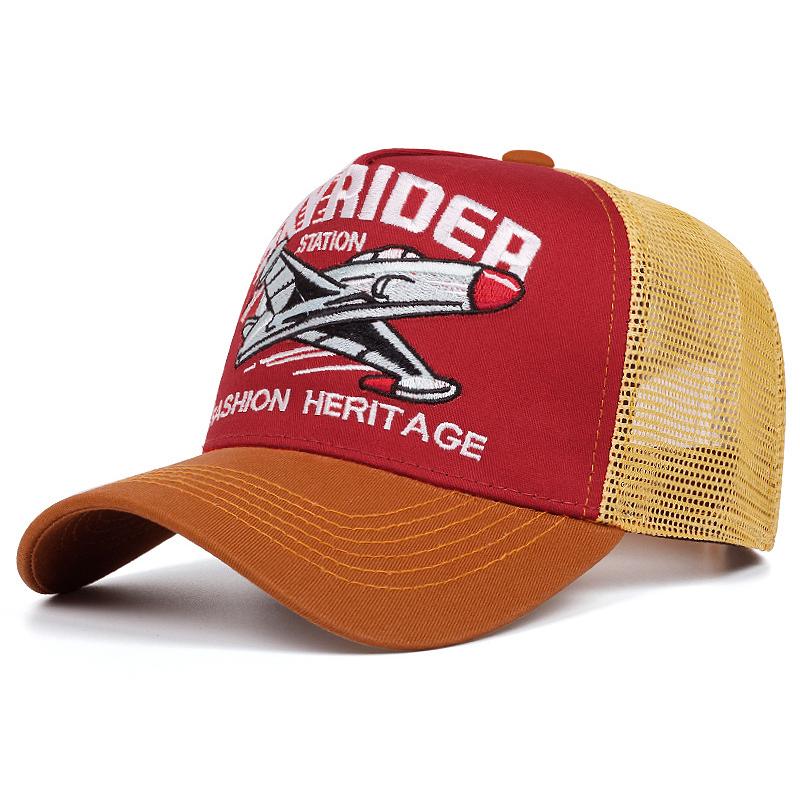 Nuovo Cappello Web Creativo Skyrider Aereo Danza Urbana Skateboard Hip Hop Cappello Trucker Cappello Sport Outdoor Parasole Cappellino da Baseball