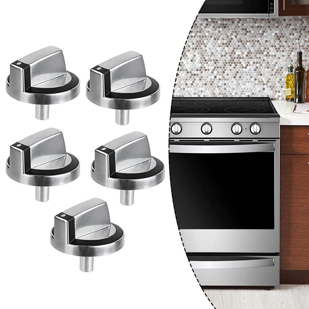 Gas Stove Knob Oven Stove Knob Switch Replacement Parts Gas Stove Oven Control Knob For W10284885 For G7CG3665XS00, G7CG3064XB00