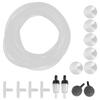 Aquarium Oxygen Tube Check Valve Fish Tank Bubble Stone Set Aquarium Accessories4m / 13.1ft Tube