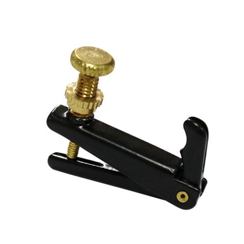 4Pcs Violin String Adjuster Part Musical Instrument Fine Tuning Accessory Violin Fine Tuner for Standard 4/4-3/4 Violin