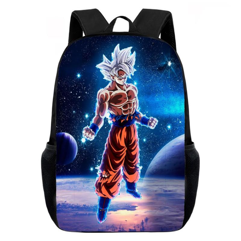 Dragon Ball Super Printed Kids School Backpack Elementary Students Lightweight Ergonomic Design