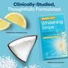 Lumineux Oral Essentials, Certified Non-Toxic Whitening Strips, 18 Strips / 9 Treatments
