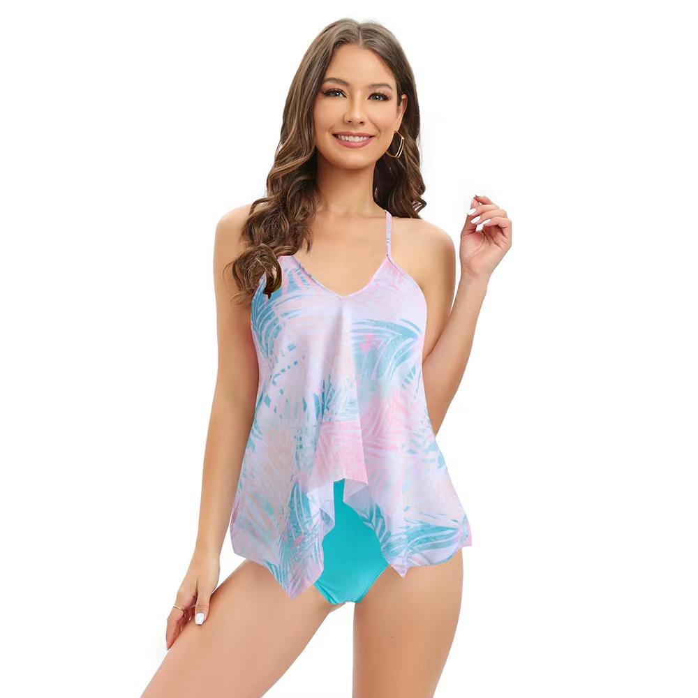 

Сетчатый женский купальник, бикини, женский купальник из двух частей, комплект бикини, купальный костюм 2XL озеро синий