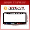 Boricua Puerto Rico Flag Frog Personalise License Plate Frames n License Plate Frame Car Universal Accessories Stainless Steel Cars Decor Fits