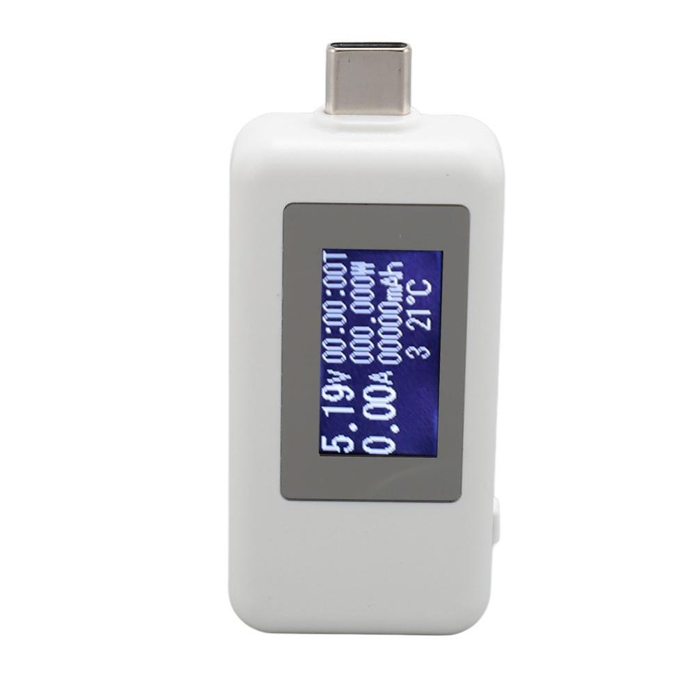 0-5.1A 4-30V 0-155W Type C Voltage Current Power Meter USB C Digital Multimeter Charger Detection