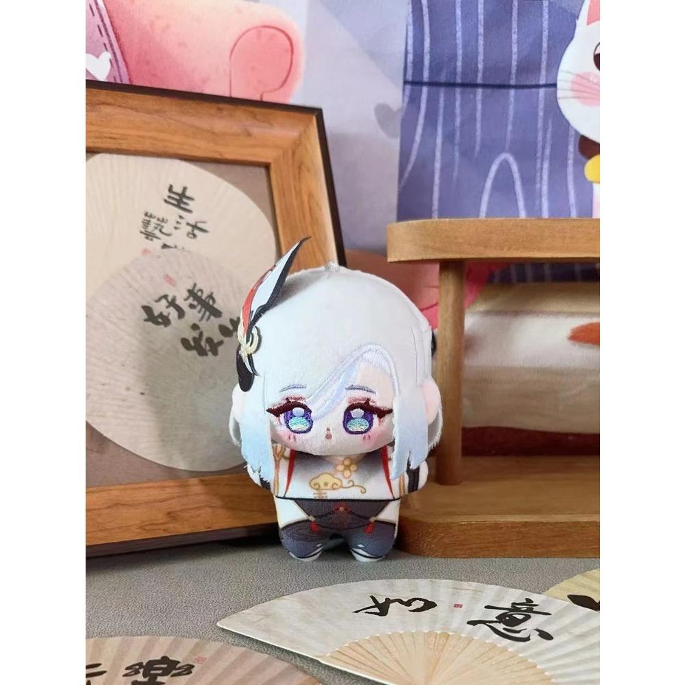 Genshin Impact Kazuha Xiao Scaramouche Venti Game Mascot Costume Plush 10cm Dolls for Cosplay Events Roleplay