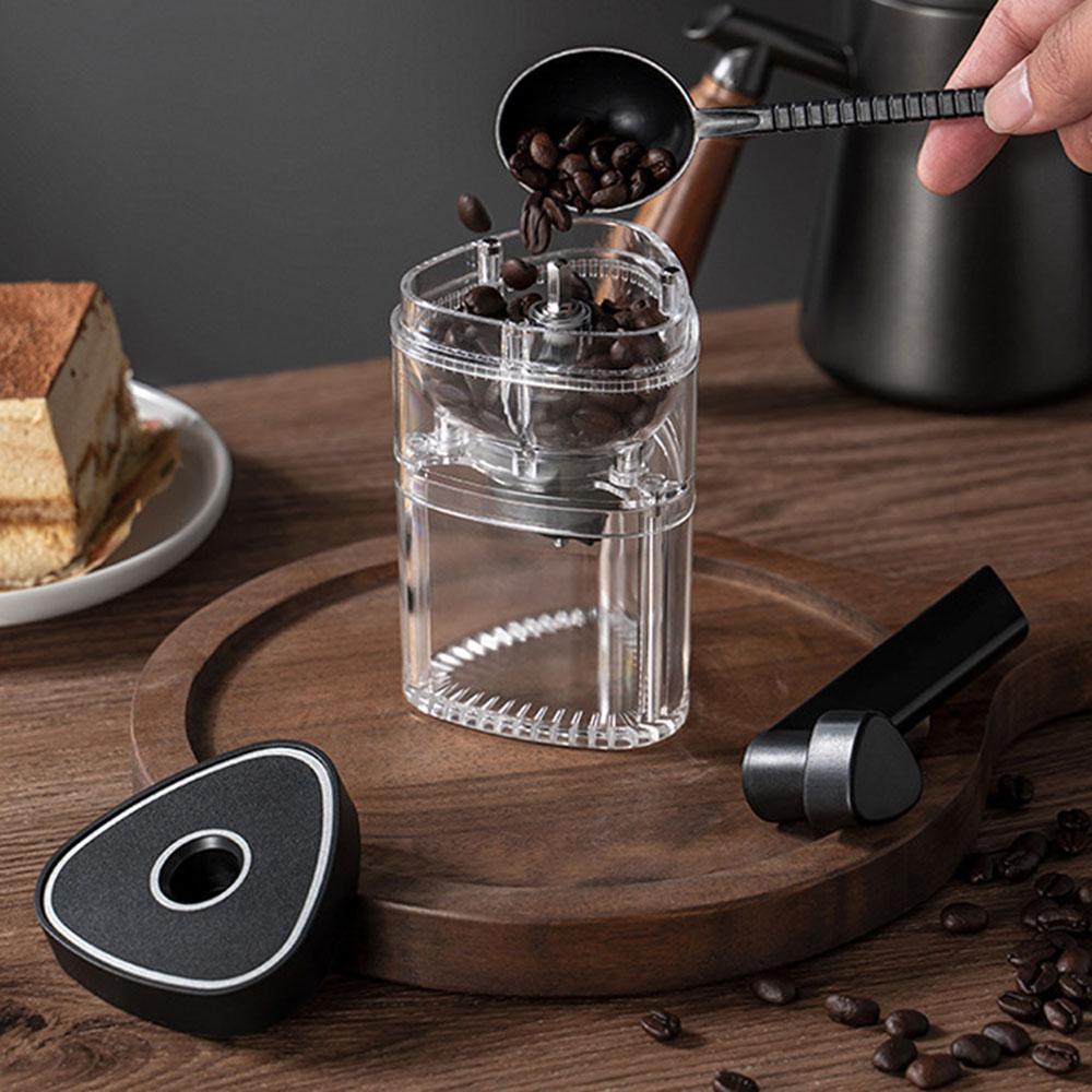 Washable Coffee Bean Grinder With Extended Rocker Portable Large Capacity Grinder For Outdoor Indoor