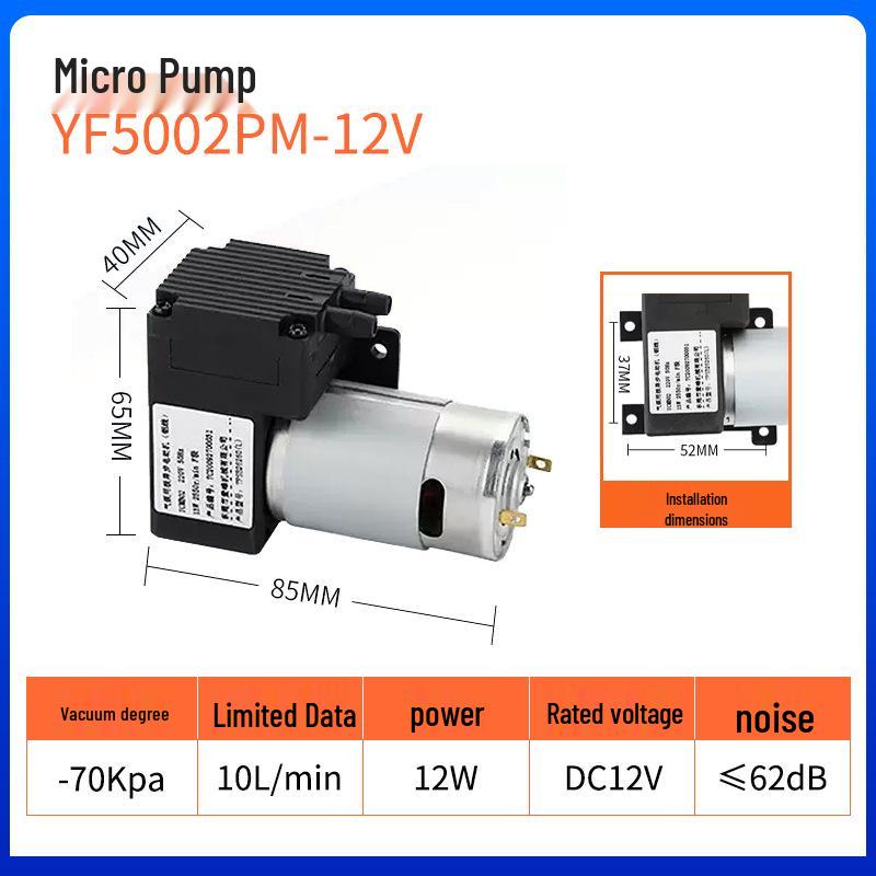 Spot Mini DC Electric Diaphragm Beauty Vacuum Pump