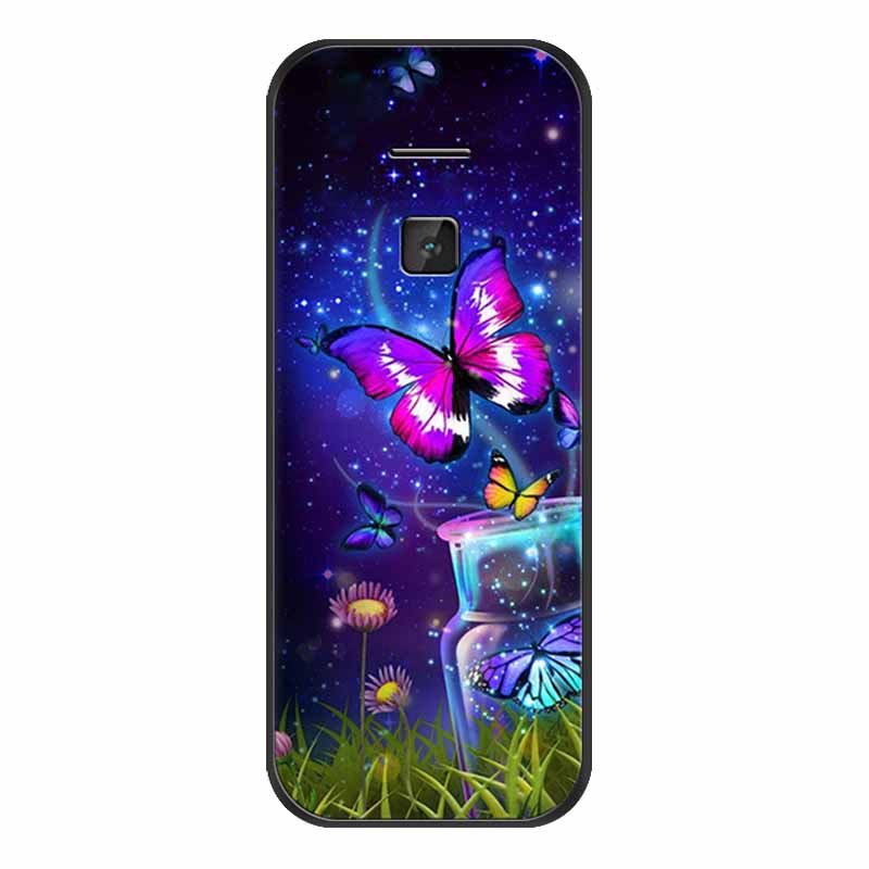 Pro Nokia 225 4G Pouzdro Silikonové Měkké Motýl Vesmírné TPU Zadní Kryty Pro Nokia 225 4G Kryt Nárazníky pro Nokia225 4G Malovaný Mramor
