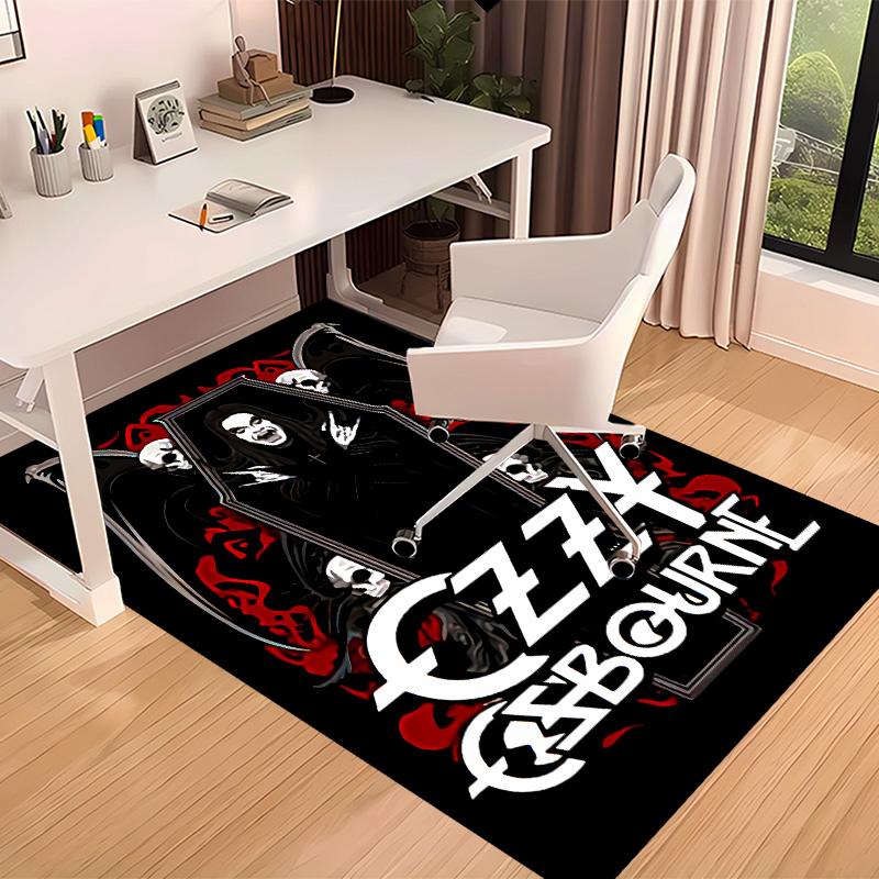 Ozzy Madman Printed Absorbent Washable Carpet, Non-Slip Bathroom Mats, Kitchen Rugs, Yoga Mat,Living Room Entrance, Camping Picnic Rugs
