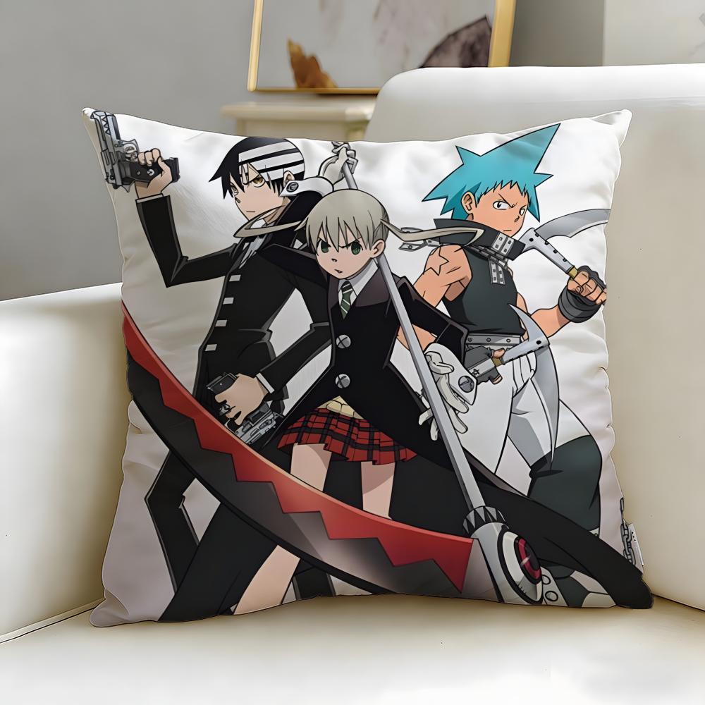 Hot SSOUL EATERable Cushion Cover Stylish Washable Pillow Cover Ideal for Couch Bedroom Car Decoration