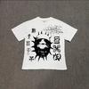 GLYDE Cactus Utopia Joint Album Printed Short Sleeve Summer Casual Round Neck Y2k Men Clothed Oversized T-shirt