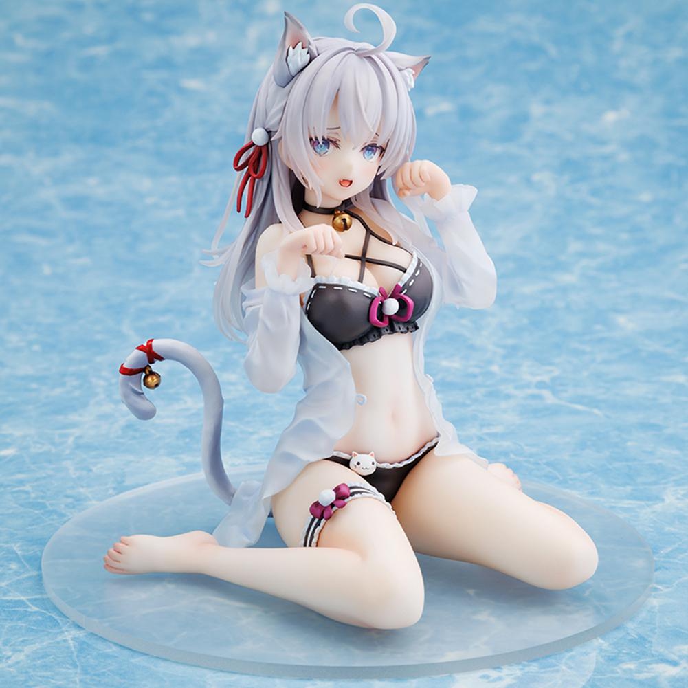 Alisa Mikhailova Kujou Figure Alisa Action Figure Kawaii Cat JK Girl Figurine Pvc Model Adorable Decor Collection Anime Toy Gift