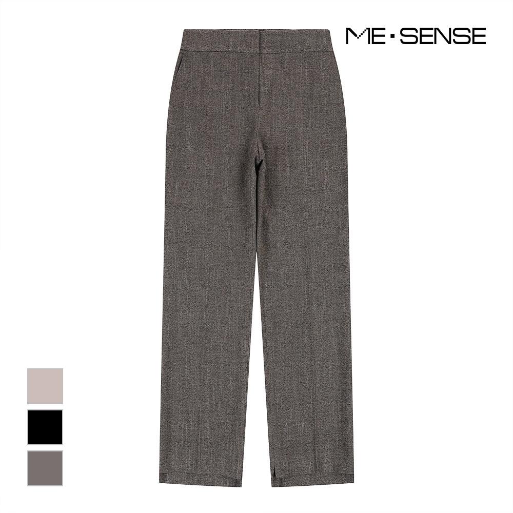 MESENSE Asymmetrical Hem Small Check Pants_Mb3Zslm113Z