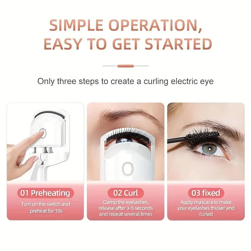 Neu Elektrische Wimpern Curler Lade Doppel Temperatur Curler Elektrische Wimpern Curler