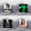 M-Marilyn M-Manson Sänger Kissenbezug Weiche Kissenhüllen für Bauernhaus Sofa Dekor Heimdekorationen und Schutz Kissenbezug