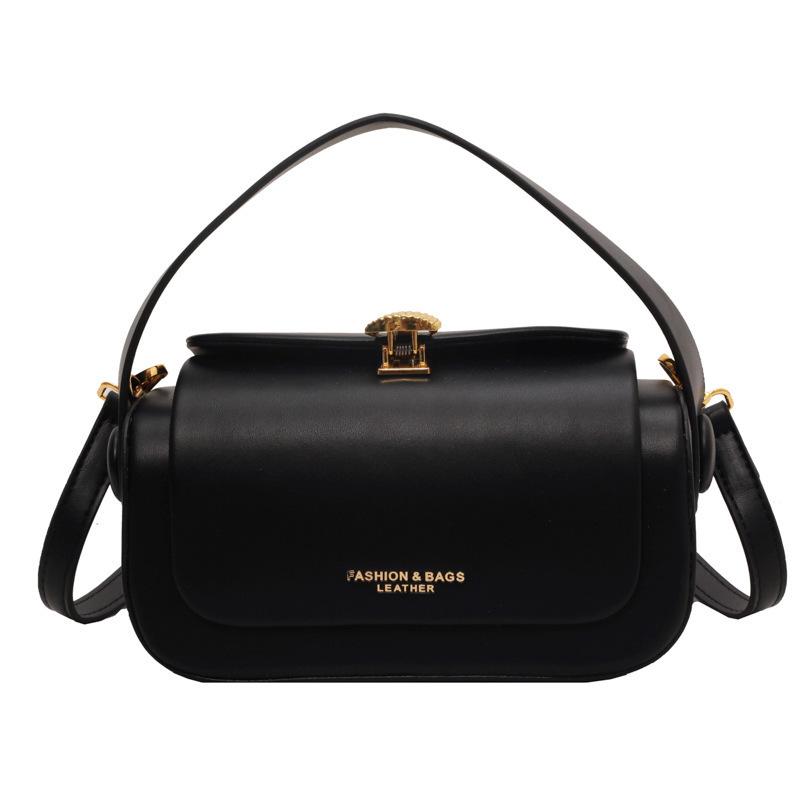 Trend fashion high-end small square bag women's new autumn and winter shoulder messenger bag texture messenger bag