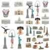 Statue Of Liberty Pvc Model With Educational Design For Kids Learning And Display