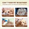 Yegbong Pet Wash Free Essence Suit Katze und Hund Weiche Haarreinigung Dekontamination Desodorierung und Duftretention Trockenreinigungspflege