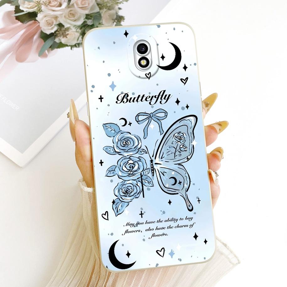 Shockproof Cover For Samsung Galaxy J3 2017 J330F / J5 Pro 2017 J530F / J7 Pro 2017 J730F Case Fashion Painted Soft Silicon Capa