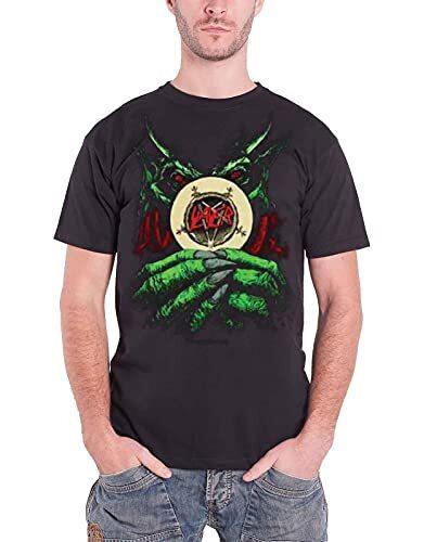 Slayer Men s Root of All Evil T-Shirt, Black, XX-Large XL