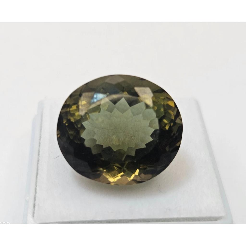 15+ Ct Natural Green Hiddenite Oval Cut Fabulous Loose Gemstone