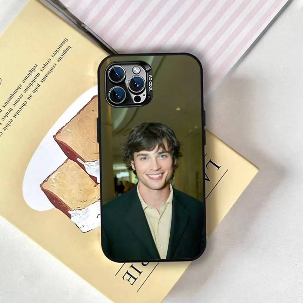 T-Tom W-Welling Phone Case For iPhone 17,16,15,14,13,12,11 Plus,Pro Max,XS,Colorful Silver Phone Case Funda Cover