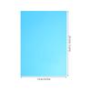 10pcs A4 Transparent Decorative Window Film Colorful Gel Light Filter Diy Art Crafts Paper For Photo Window Decoration PVC Sheet