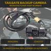 Dasbecan Backup Camera Compatible with Chevrolet Silverado 2016-2019 & GMC Sierra 1500 2500 3500 Rear View Park Assist Camera Replaces# 84062896