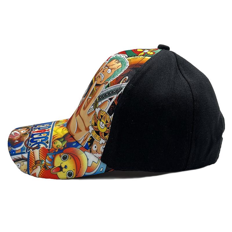 Dětská baseballová čepice One Piece s potiskem z polyesteru, ochrana proti slunci pro letní venkovní použití