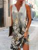 Abito Gilet Slim con Stampa Moda Donna 2023