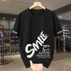 12XL Taglia Forte T-shirt Estiva da Uomo Taglia Forte Manica Corta Ampia Uomo Grasso Stampata Girocollo Manica Corta
