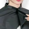 Black Short Square Hairdressing Cape – Professional Salon Barber Hair Cutting Wrap&Dyeing Tool Hairdressing Cape Barber