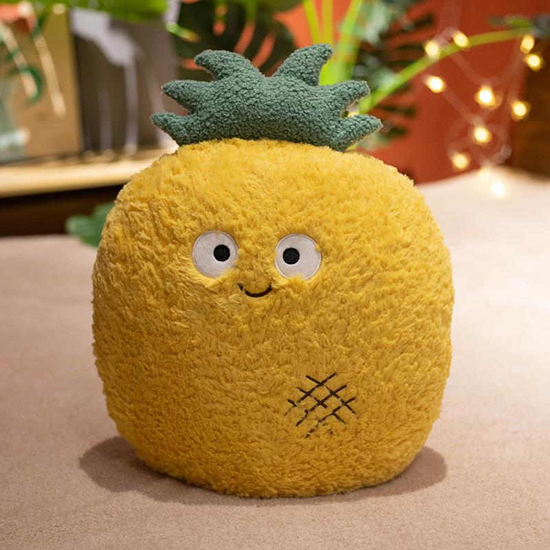 Soft Simulated Fruit Plush Pillow Novel And Smooth Design Bed Head Gift Cushion Cartoon Dolls Plush Toys Dual Use Pillow