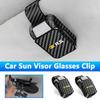 Car Sun Visor Glasses Clip Sunglasses Storage Accessories for Renault RS Talisman Arkana Line Logan Twingo Sandero Trafic Scenic Z5