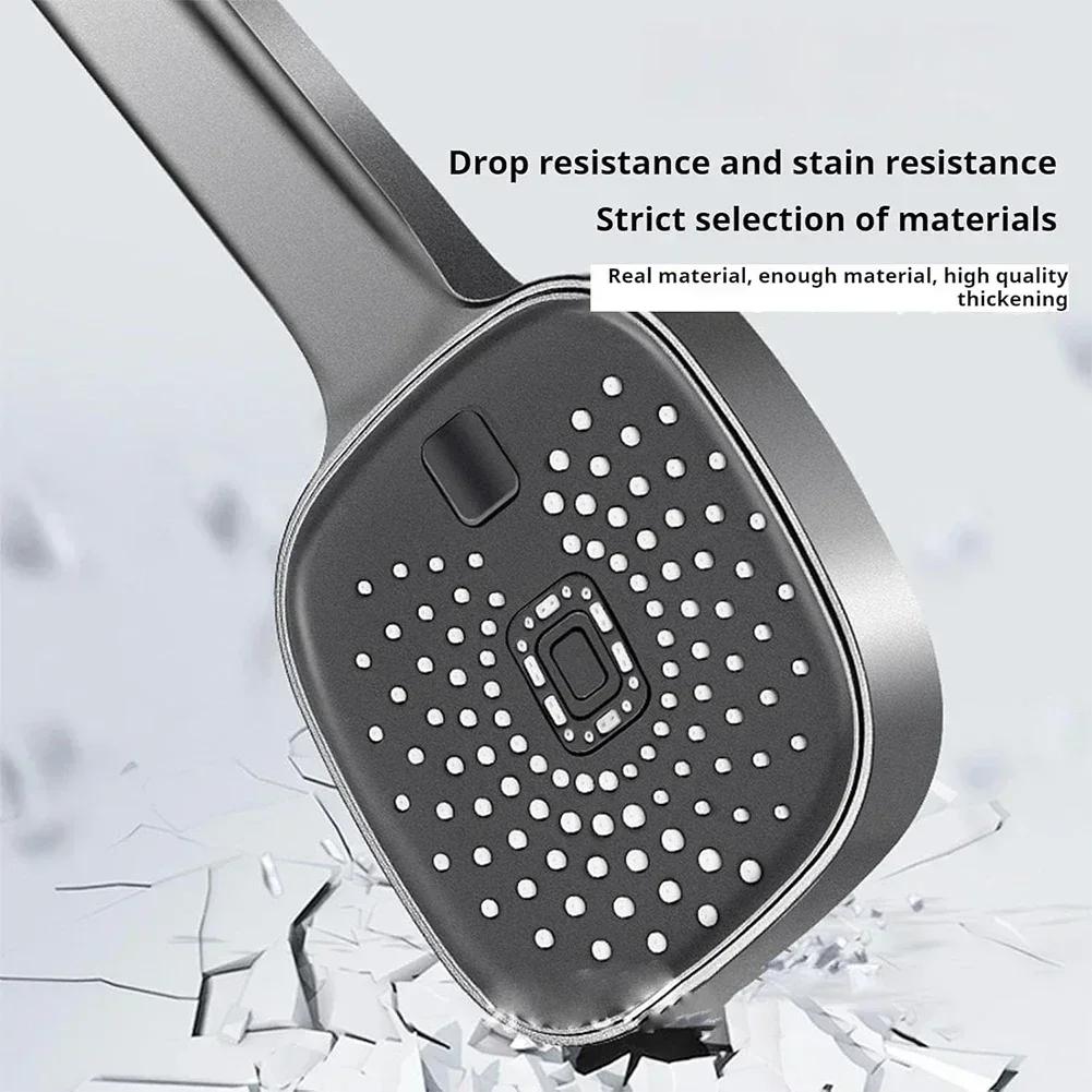 Hochdruck-Duschkopf, wassersparend, 4-Modi, Duschkopf, verstellbarer Wassersprüher, Duschkopf für Zuhause, Badezimmerzubehör