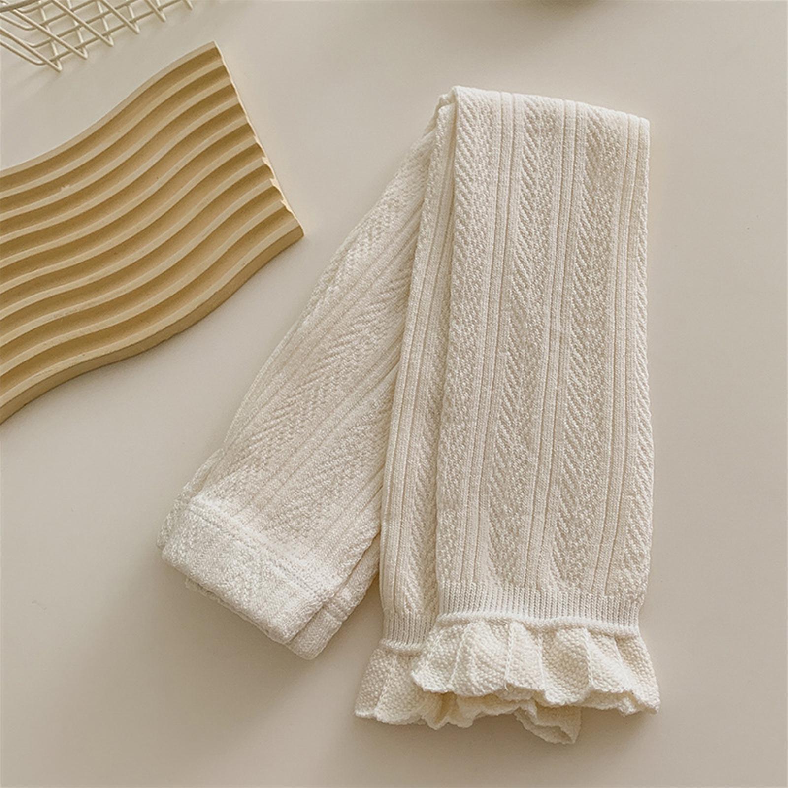 

Girls Stretch Tights For Babies And Children, Casual Pants And Leggings L бежевый