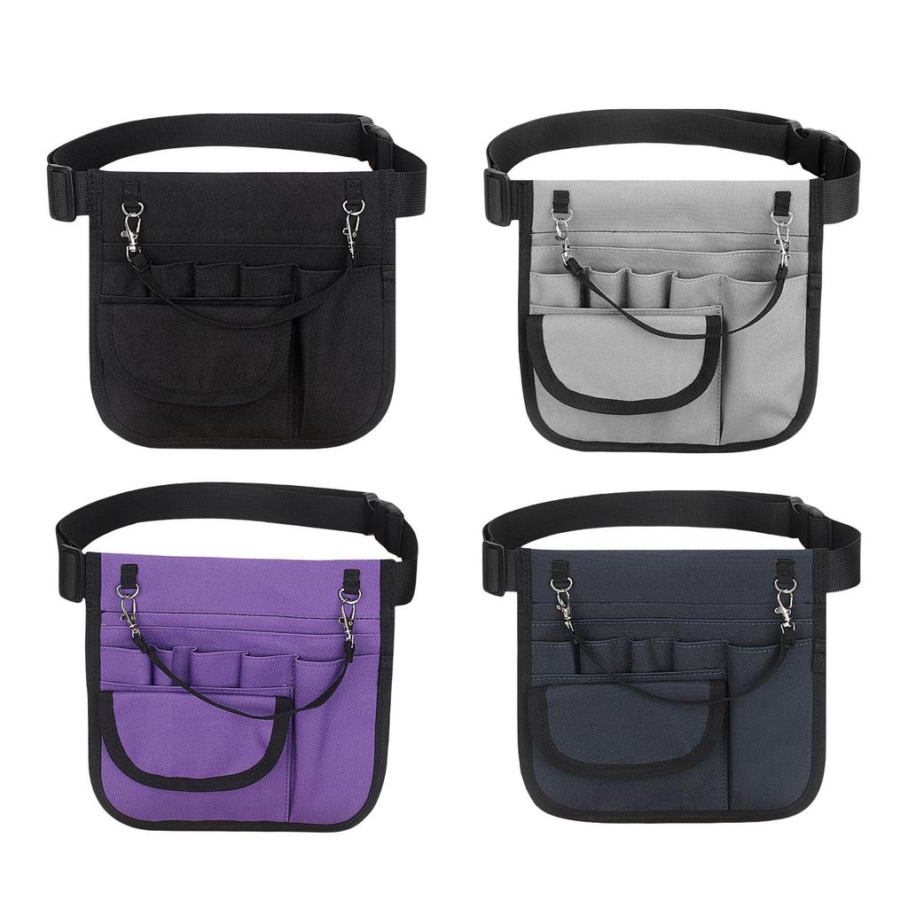 Durable Nurse Fanny Pack Utility Hip Bag Multiple Pocket Nursing Bags Tape Holder Belt Pouch Organizer Nurse Women