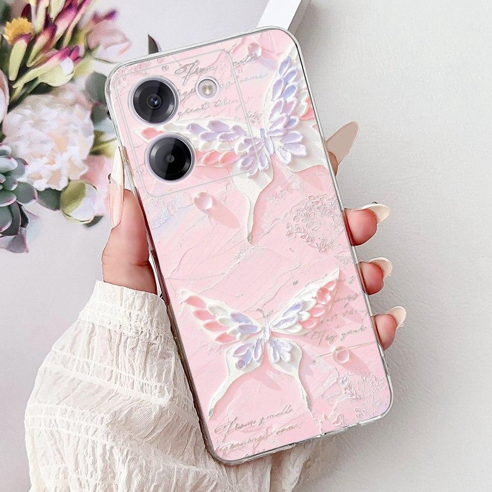 For Xiaomi Poco M7 Pro 5G Case New Dargon Art Painted Cover For Poco M7 PocoM7 Pro 5G Back Cover Soft TPU Fundas Coque