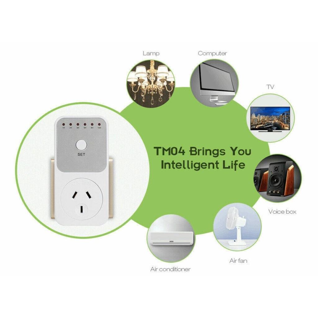 240V 13A Digital Timer Switch Automation Power Socket Electric Countdown Timer