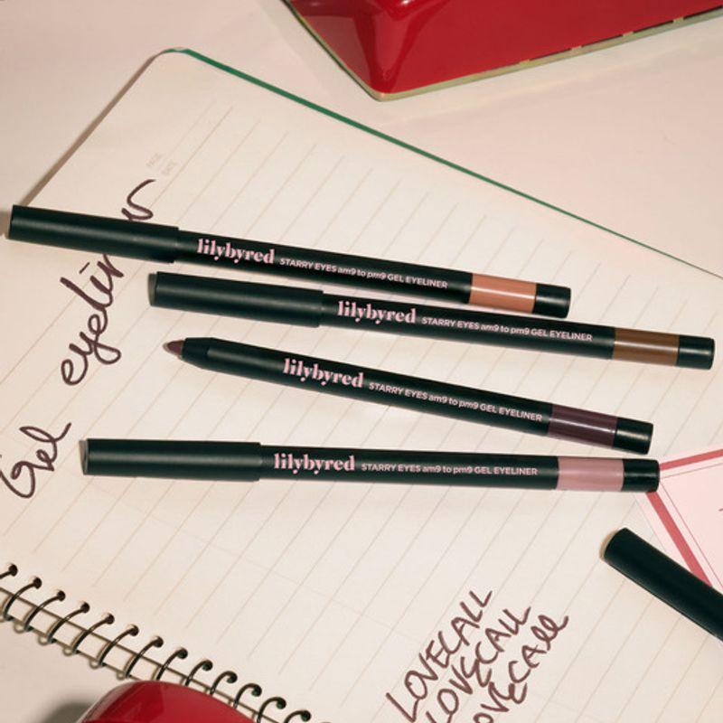 

[Набор из 2 штук] Гелевая подводка для глаз Starry Eyes 06 Matte Black (L012A)