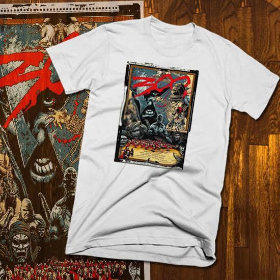 

Spartan Warrior T-Shirt Gladiator Barbarian Warlord Classic 300 Movie New tee S