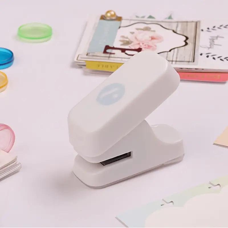 KW-trio Portable Mushroom Hole Puncher Loose-leaf Hole Puncher Disc Ring Binding Cutter T-type Paper Puncher Stationery Supplies