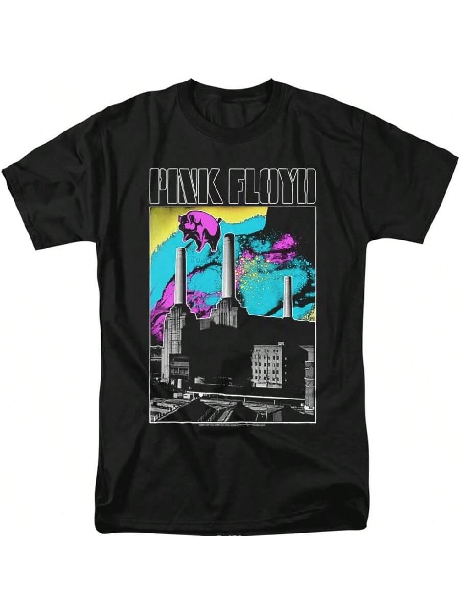 

Pinks Floyds Animals Sky Unisex Adult T Shirt XXXXXL чорний