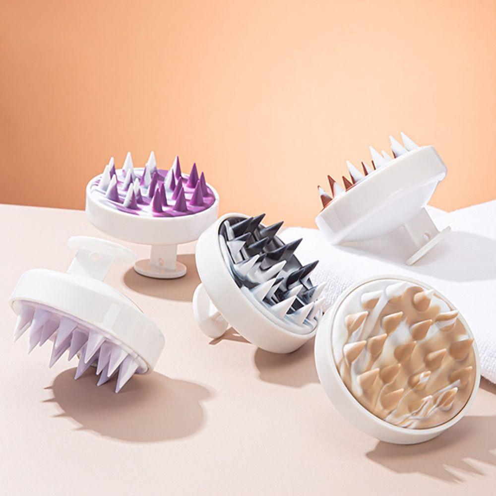 

PS Щетка для шампуня Силиконовая расческа для массажа кожи головы Новая щетка для ванны