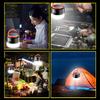 LED Solar Charging Light Bulb for Outdoor Camping and Emergency Power Outages