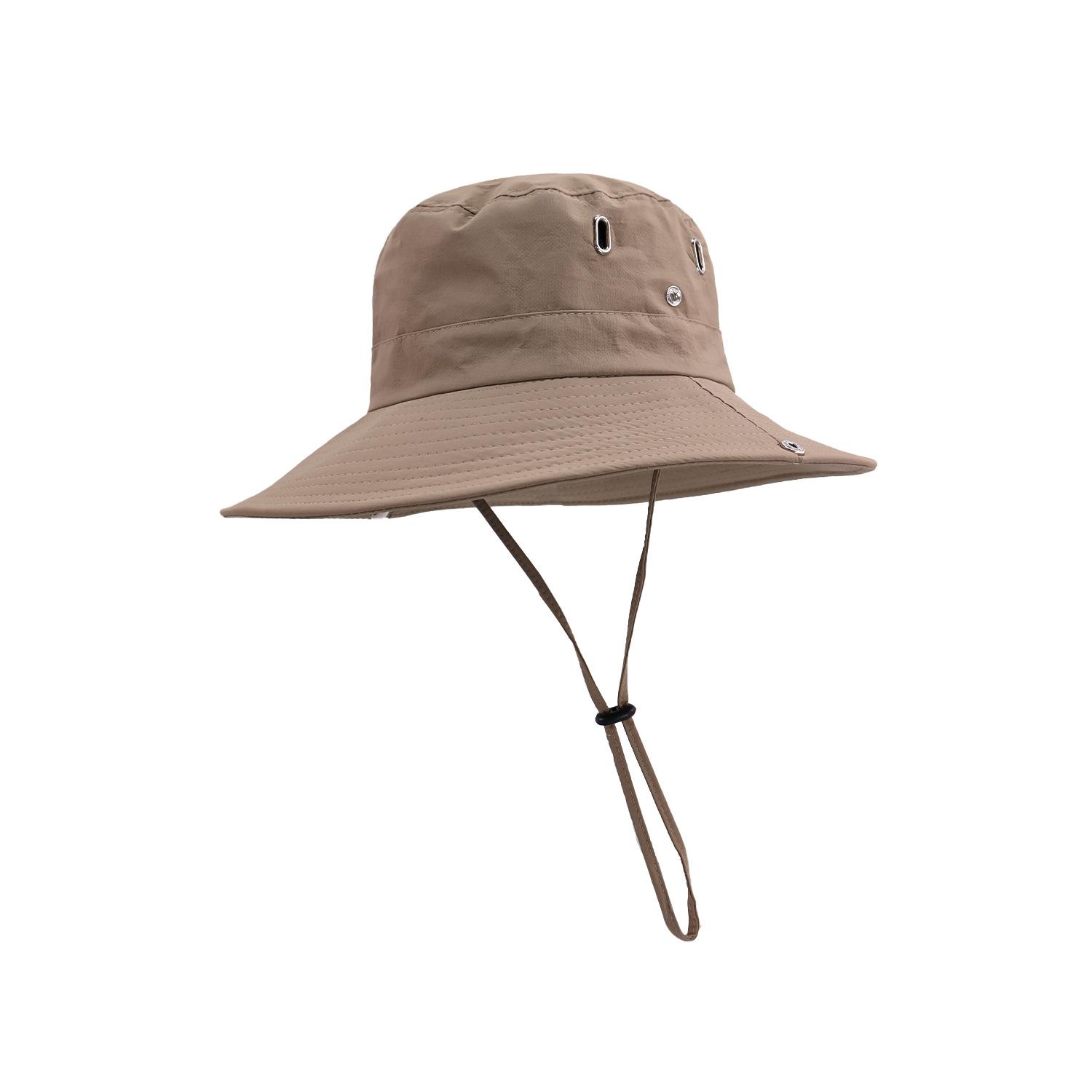 Waterproof Promotional Fisherman Hat Outdoor Sunscreen Fisherman Hat With Windproof Rope Fisherman Hat custom made