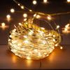 5M Copper Wire LED String Lights Holiday Fairy Lights Garland Christmas Tree Decor Wedding Party DIY