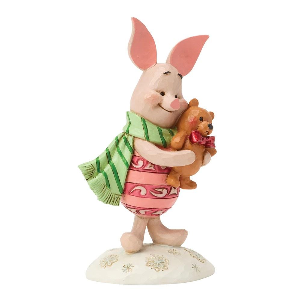 Enesco Disney Traditions Jim Shore Winnie the Pooh and Piglet Miniature Figurine 3.5 inches Multi-color
