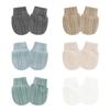 3 Pairs Newborn Gloves Jacquard Anti Scratch Infant Gloves Cotton Newborn Gift Baby Gloves Kids Care Toddler Accessories